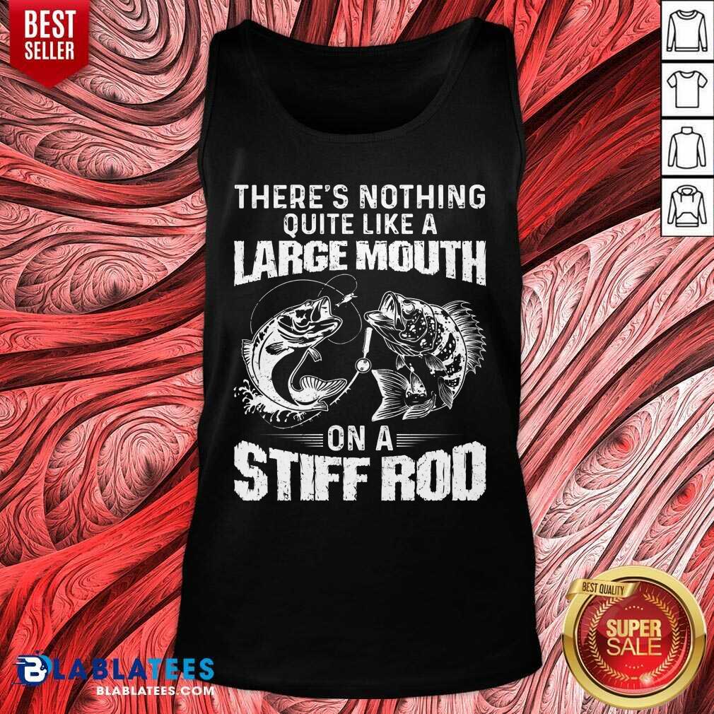 Large Mouth Stiff Rod Fishing Shirt