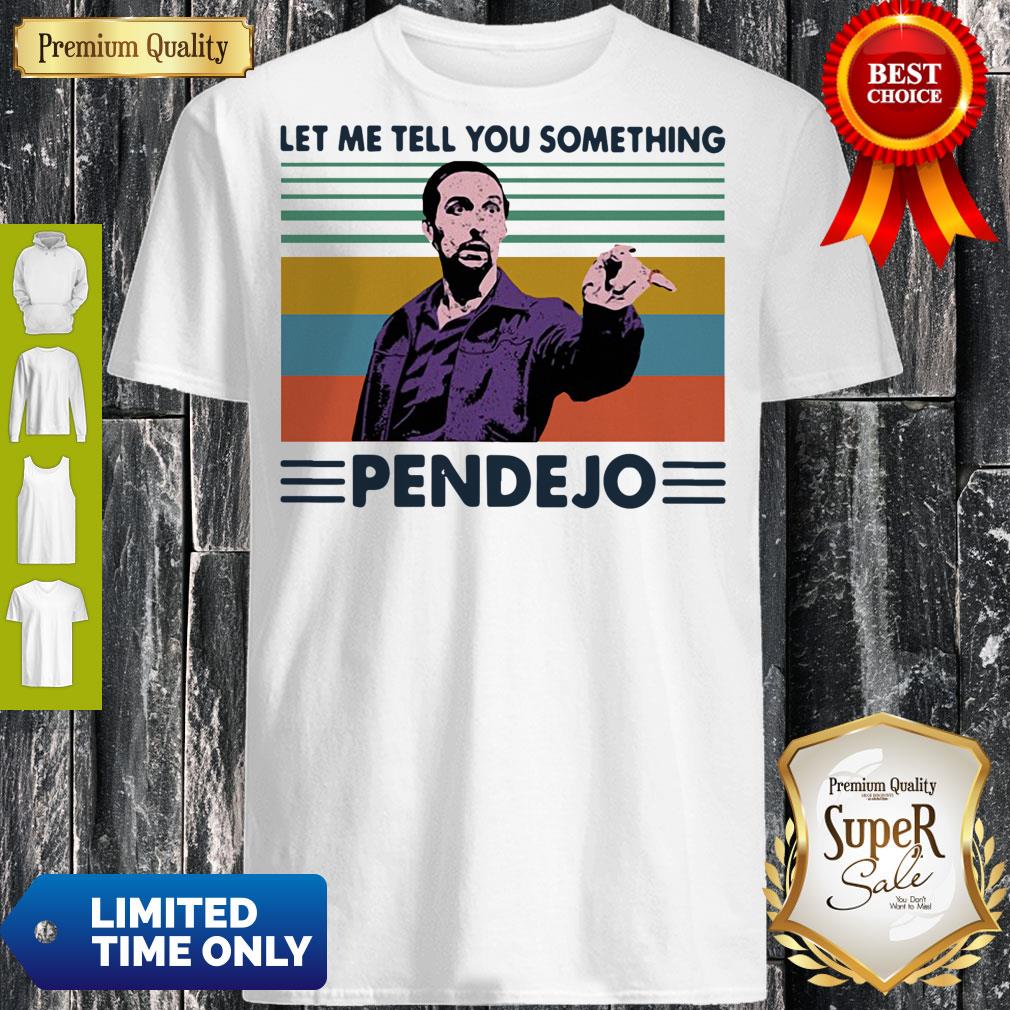 Lebowski Let Me Tell You Something Pendejo Vintage T-Shirt