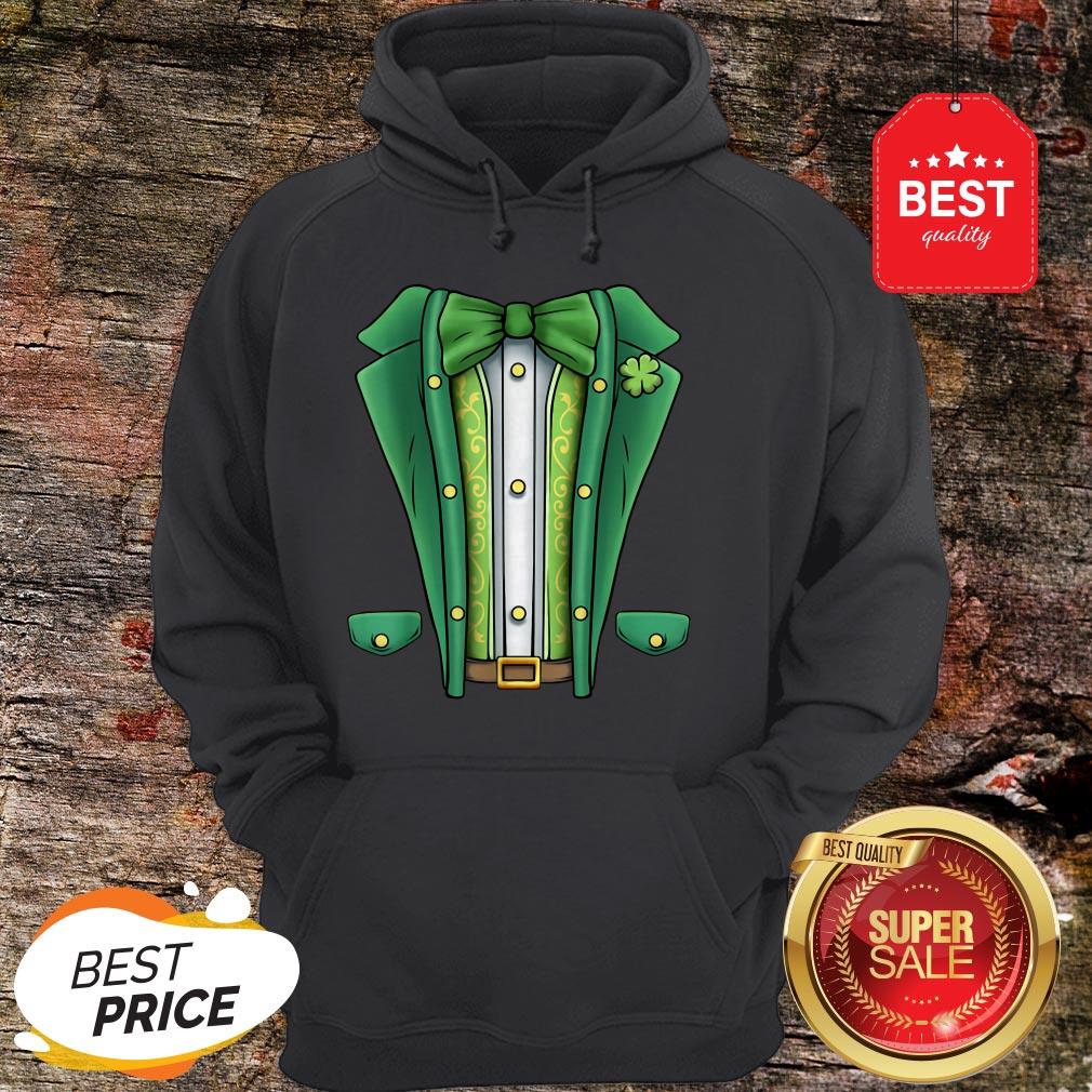 Leprechaun Costume Tuxedo Boys Kids St Patricks Day Men Girl T-Shirt