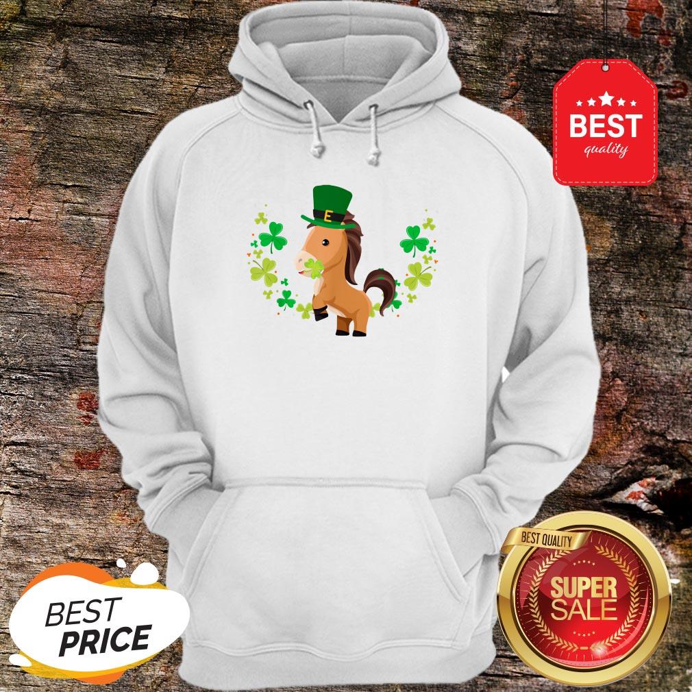 Leprechaun Horse Shamrock For Kids St.Patrick’s Day T-Shirt