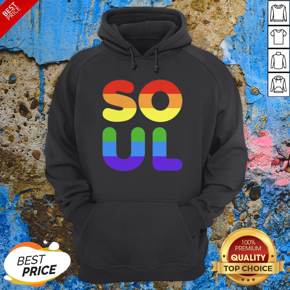 Lesbian Gay Couple Gift Soulmate LGBT Pride Matching Couples Shirt