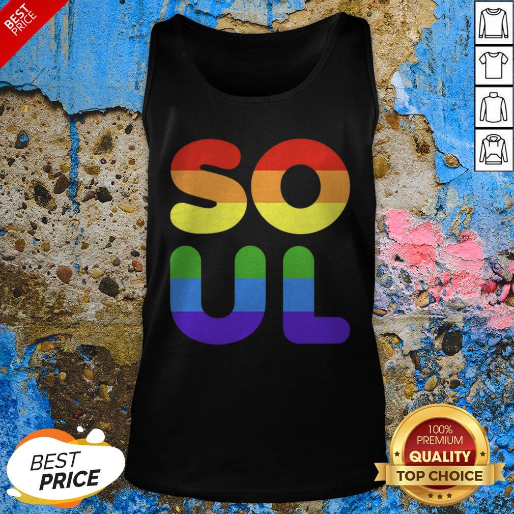 Lesbian Gay Couple Gift Soulmate LGBT Pride Matching Couples Shirt