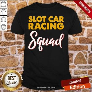 Original Slot Car Racing Squad Shirt