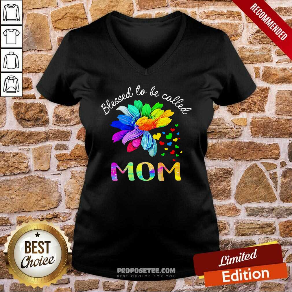 LGBT Blessed To Be Called Mom Shirt