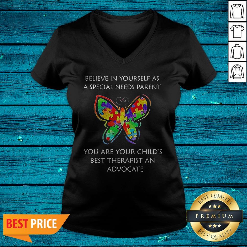 LGBT Butterfly Believe In Yourself As A Special Needs Parent Shirt