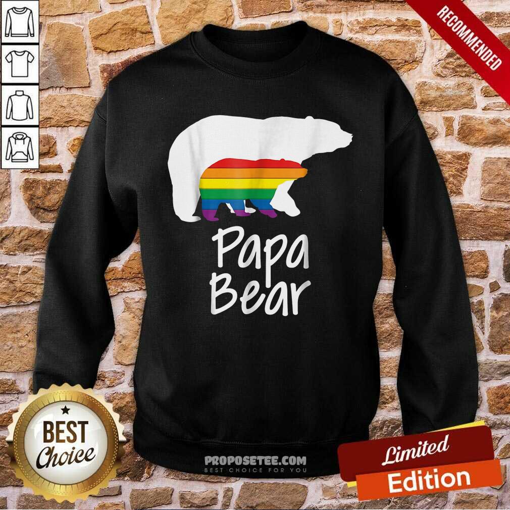 LGBT Dad Papa Bear Shirt
