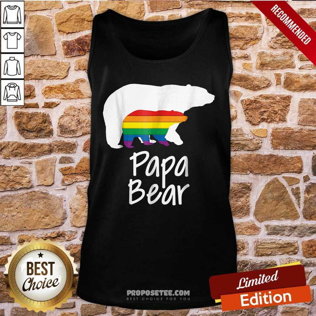 LGBT Dad Papa Bear Shirt