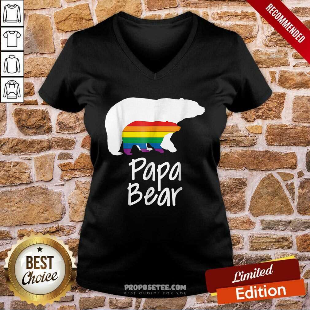 LGBT Dad Papa Bear Shirt