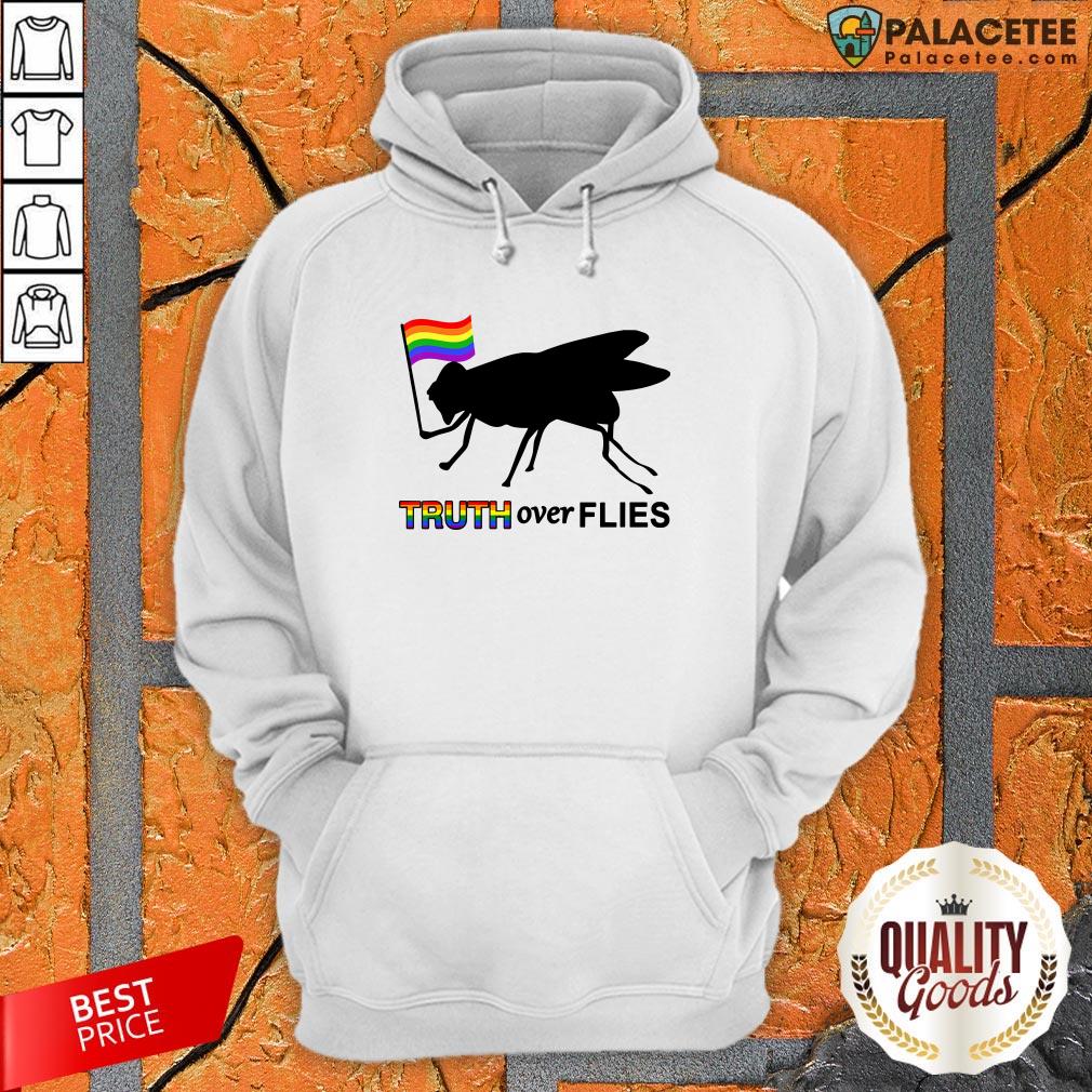 Lgbt Truth Over Flies Funny Donald Trump President 2020 Vote T-Shirt
