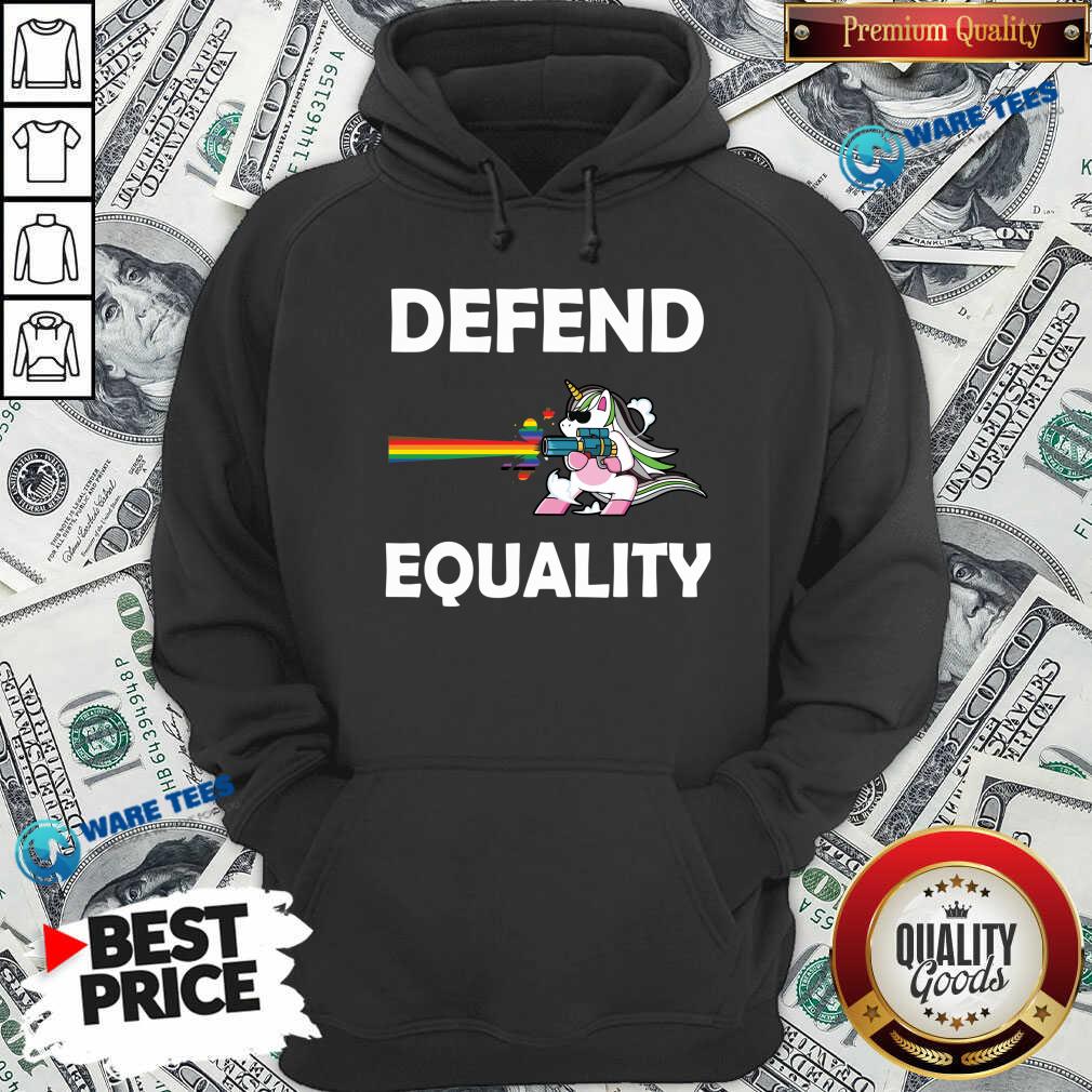 LGBT Unicorn Defend Equality Shirt