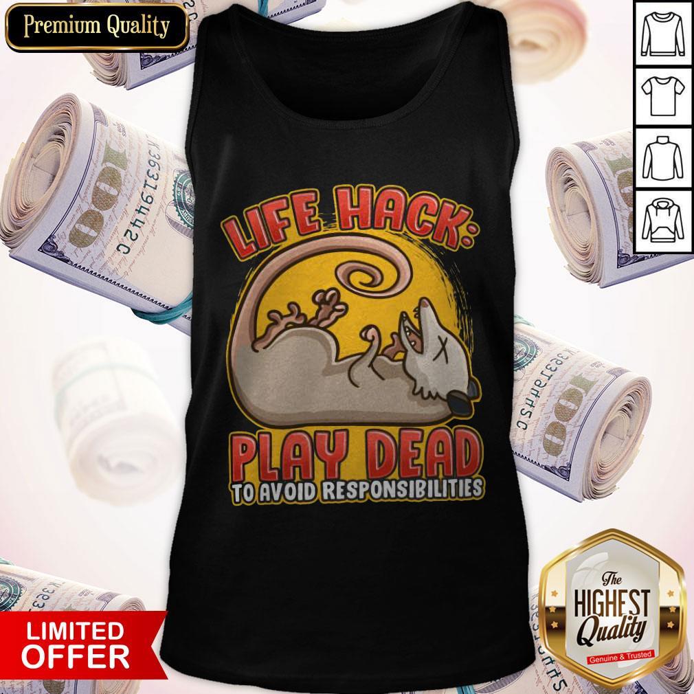 Life Hack Play Dead To Avoid Responsibilities Men’s Premium Shirt