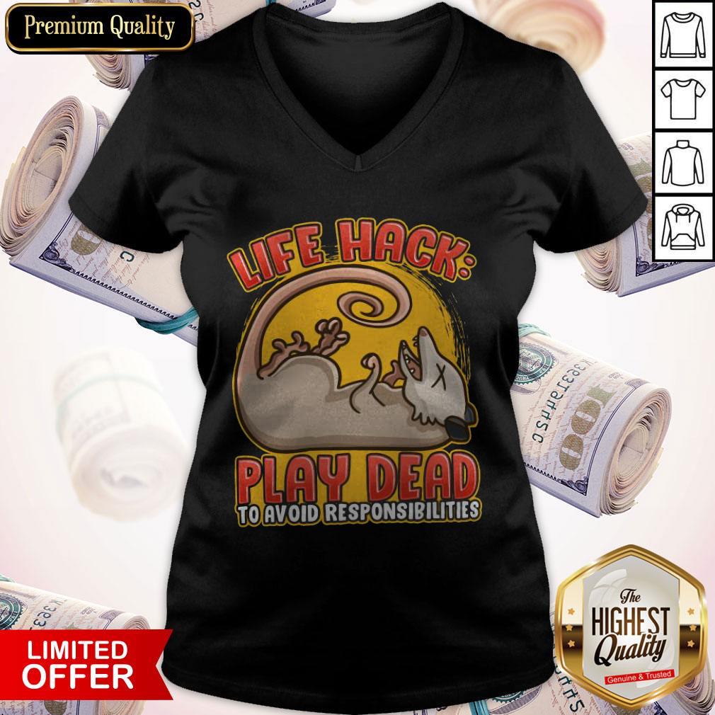 Life Hack Play Dead To Avoid Responsibilities Men’s Premium Shirt