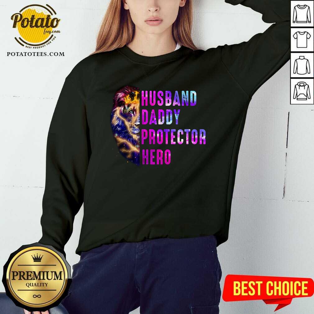 Lion Husband Daddy Protector Hero Shirt