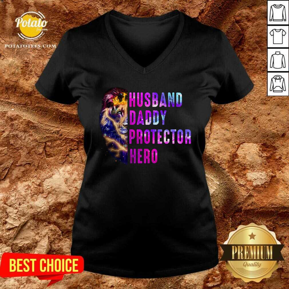 Lion Husband Daddy Protector Hero Shirt