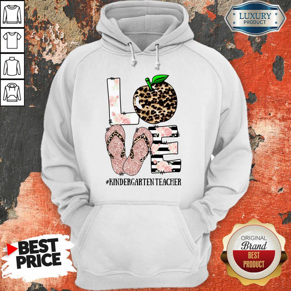 Love Apple Kindergarten Teacher Shirt