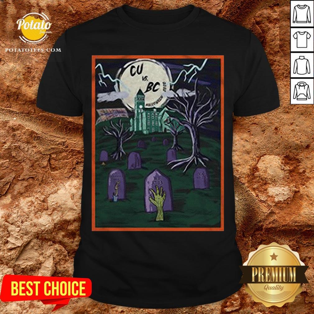 Love Cu Vs Bc Tiger Halloween Shirt