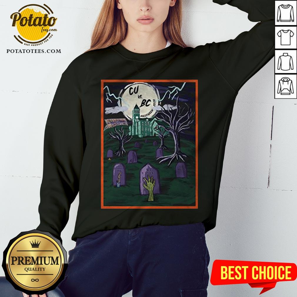 Love Cu Vs Bc Tiger Halloween Shirt