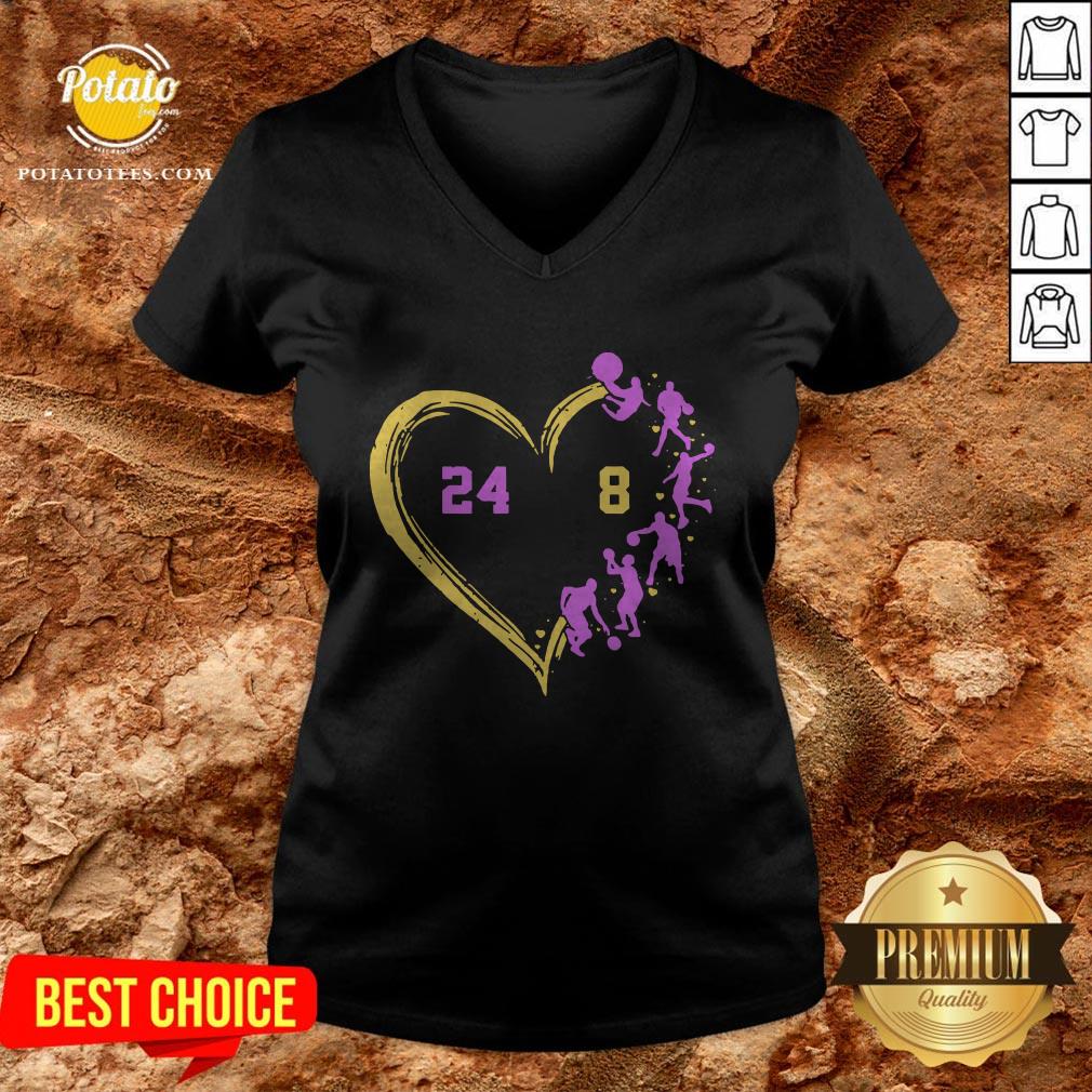 Love Heartbeat Basketball 24 8 Shirt