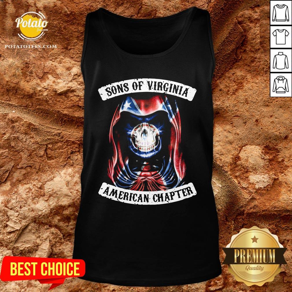 Love Sons Of Virginia American Chapter British Flag Shirt