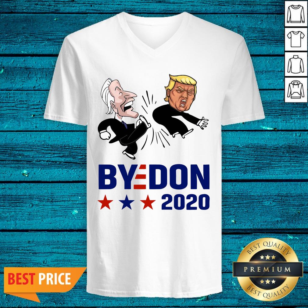 Lovely Bye Don Joe Biden Kick Donald Trump 2020 Shirt