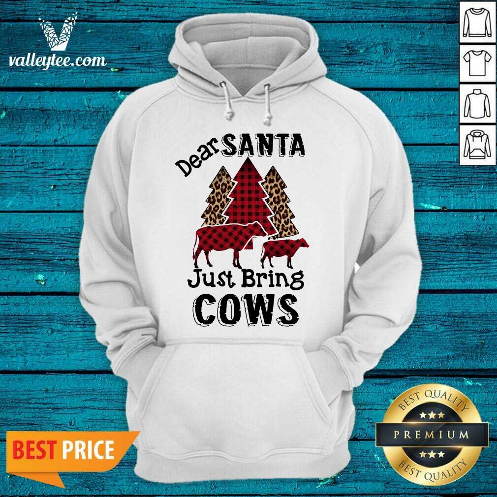 Lovely Dear Santa Just Bring Cows Ugly Christmas Shirt