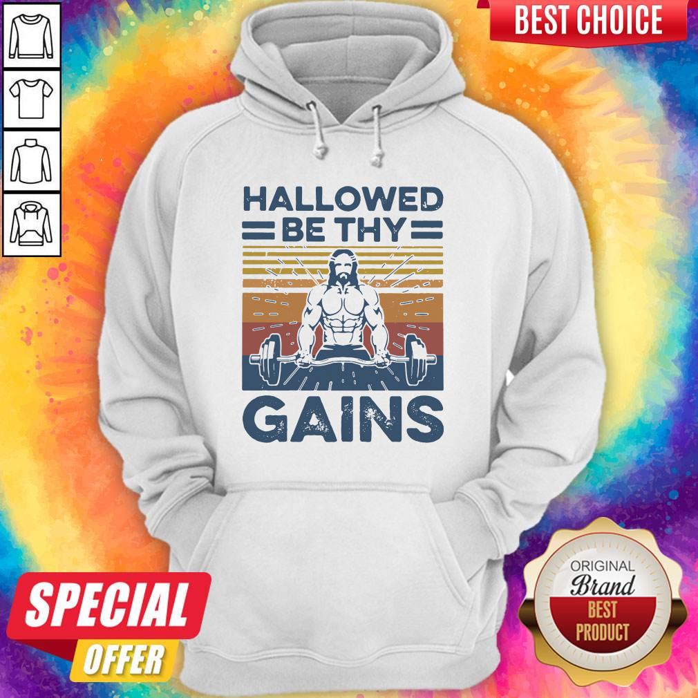 Lovely Jesus Hallowed Be Thy Gains Vintage Shirt