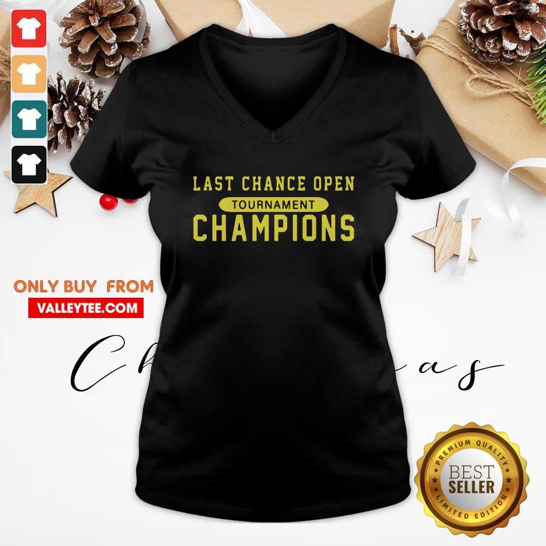 Lovely Last Chance Open Tournament Champions Shirt