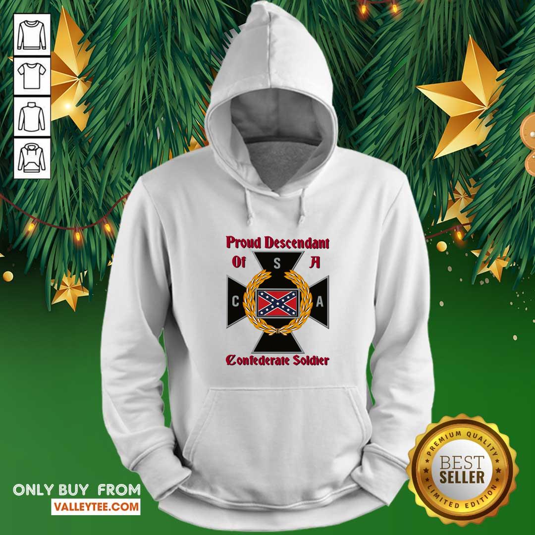 Lovely Proud Descendant Of A Confederate Soldier Shirt