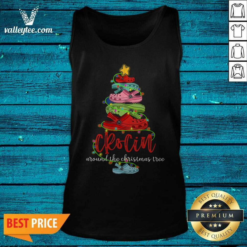 Lovely Sandals Crocin Around The Christmas Tree Shirt