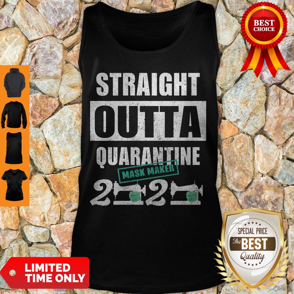 Hot Straight Outta Quarantine Mask Maker 2020 Shirt