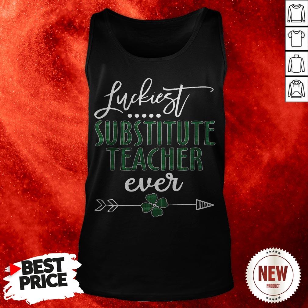 Luckiest Substitute Teacher Ever Irish Shirt