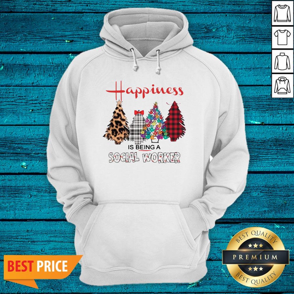 Luxury Happiness Is Being A Social Worker Shirt