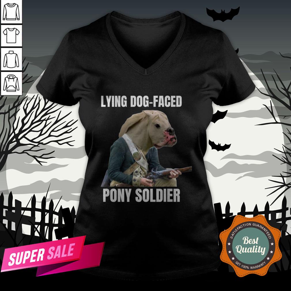 Lying Dog Faced Pony Soldier Funny Halloween Shirt