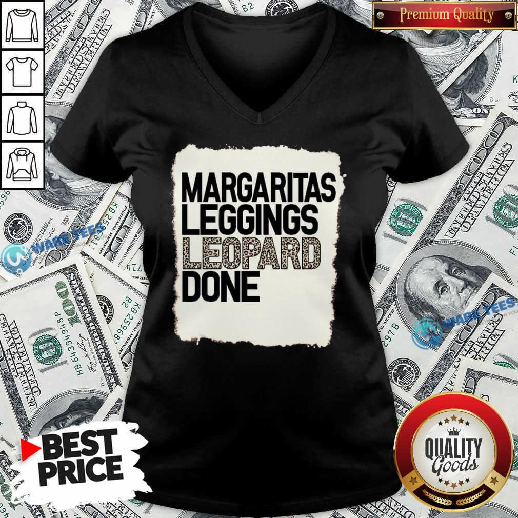Hot Margaritas Leggings Leopard Done Shirt