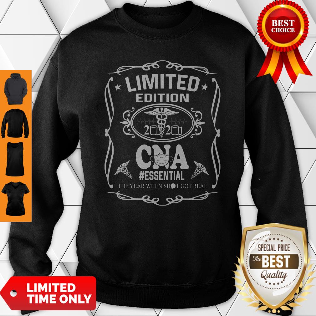 Limited Edition 2020 CNA Essential The Year When Shit Got Real COVID-19 Shirt