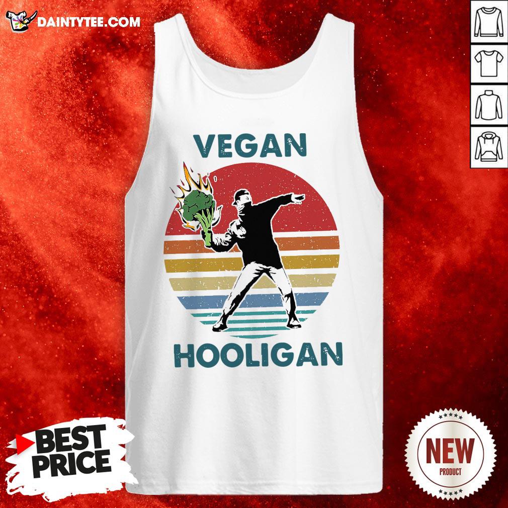 Vegan Hooligan Vintage Retro Shirt