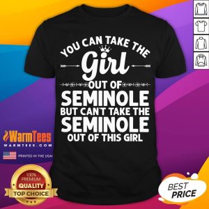 Hot Girl Out Of SEMINOLE FL FLORIDA Gift Funny Home Roots USA Shirt