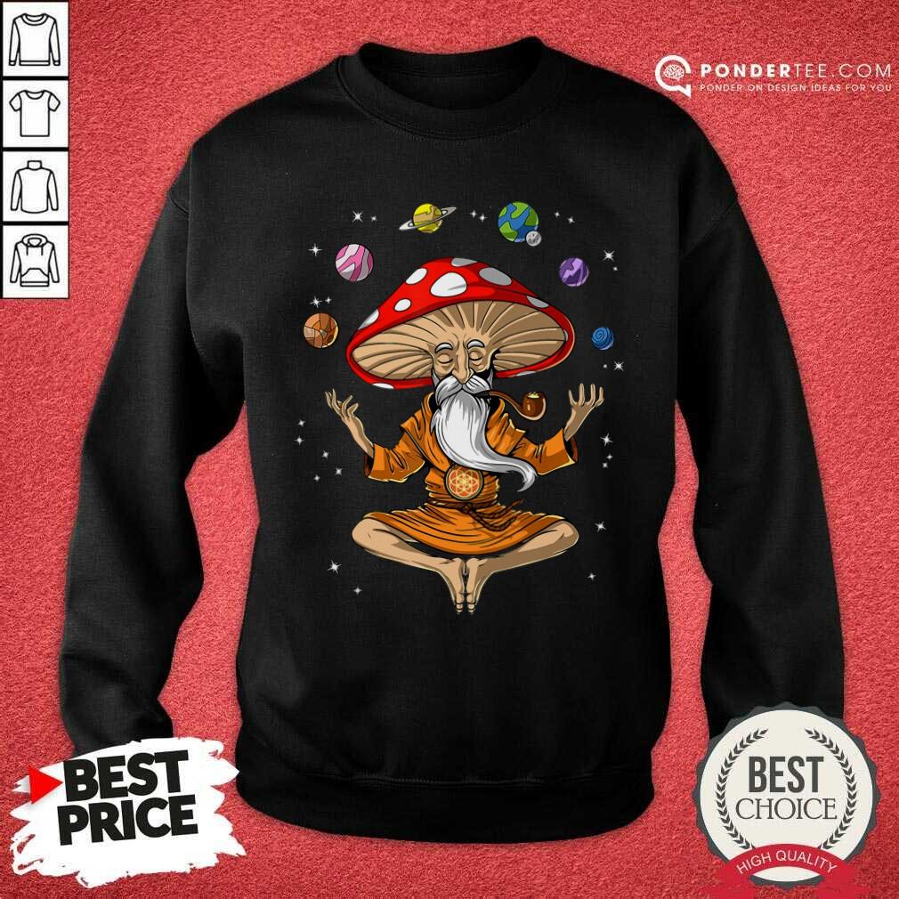 Magic Mushroom Buddha Shirt