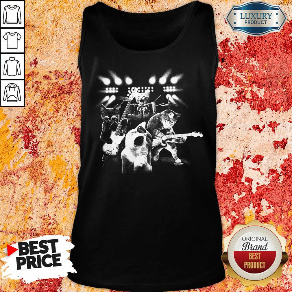 Malicious The 4 Cat Band Singing Shirt