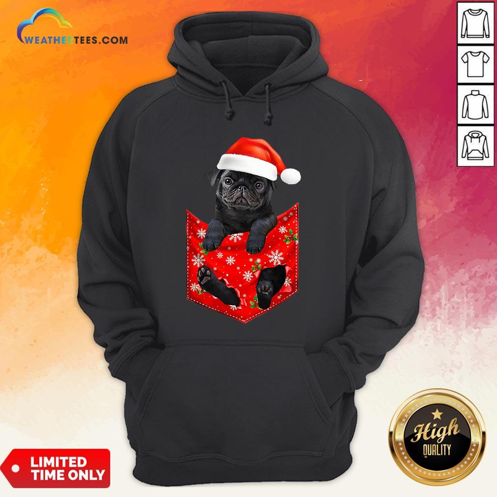 Mama Santa Pug Merry Christmas Shirt
