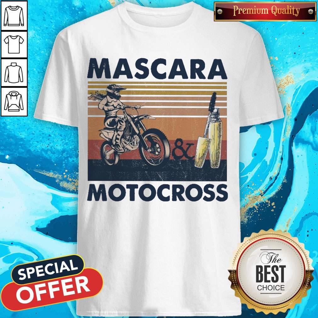 Mascara And Motocross Vintage Shirt