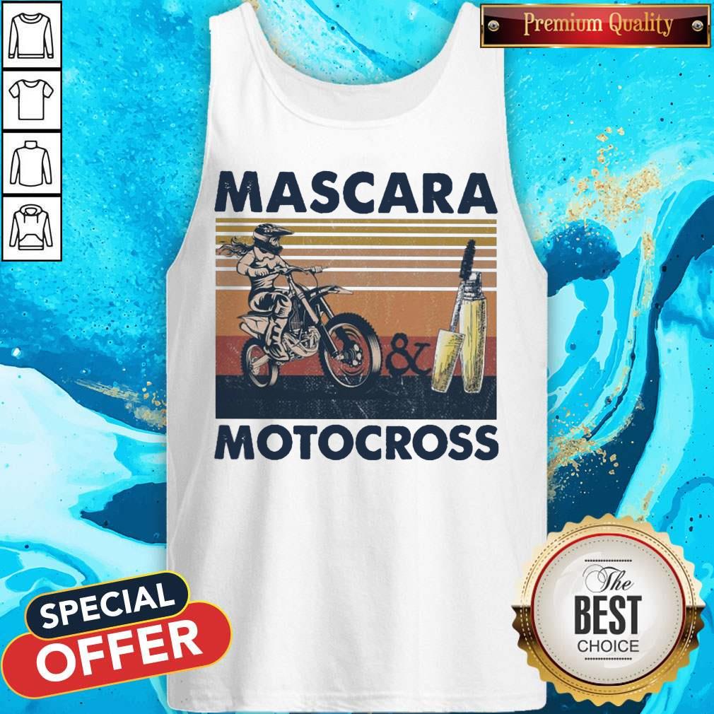 Mascara And Motocross Vintage Shirt