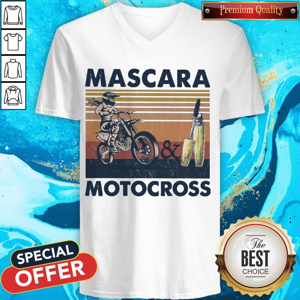 Mascara And Motocross Vintage Shirt