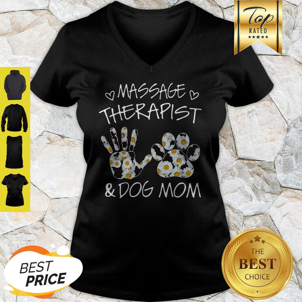 Massage Therapist And Dog Mom Daisy Mother’s Day Shirt