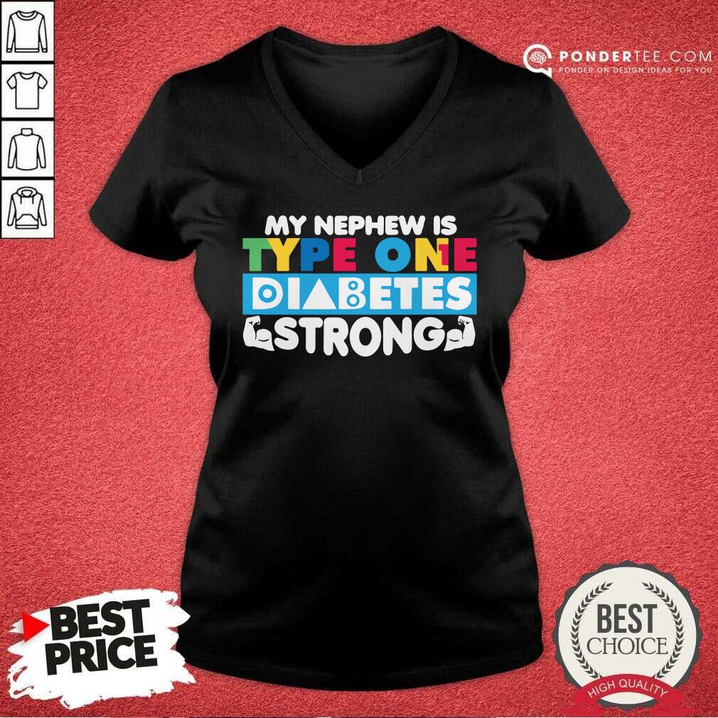 Mein Neffe Ist Typ 1 Diabetes Stark Fur Tanten Oder Onkelcle Shirt