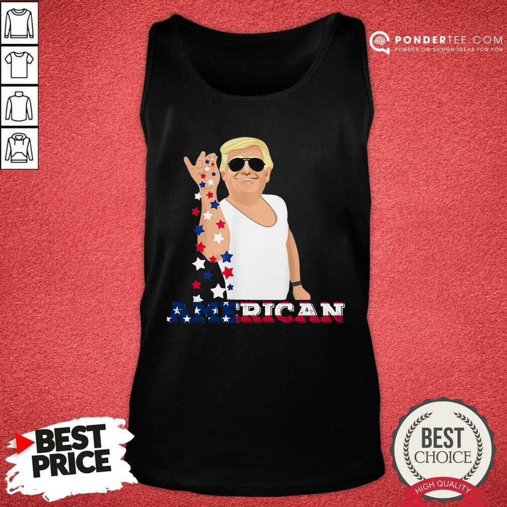 Merica 4th Of July Trump Salt Freedom American Flag Shirt