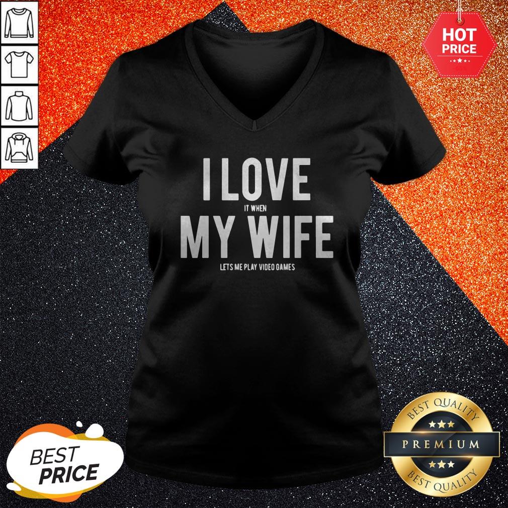 Mike Evans I Love It When My Wife Lets Me Play Video Games Shirt