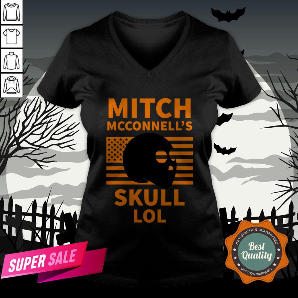 Mitch McConnell'S Skull LOL Halloween Vintage Shirt