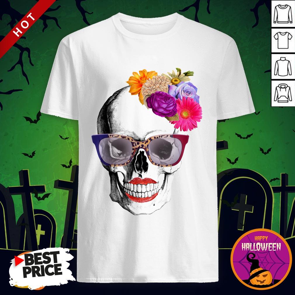 Modern Lady Day Of The Dead Muertos Shirt