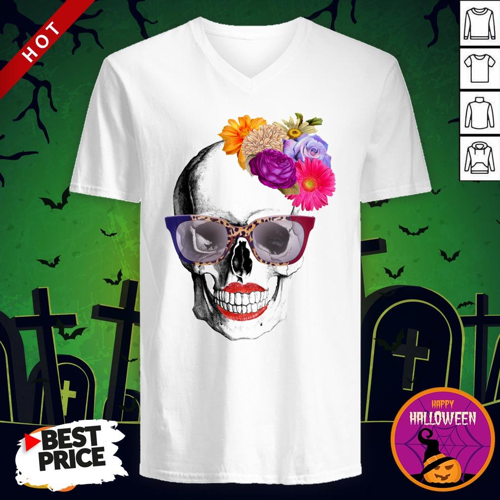 Modern Lady Day Of The Dead Muertos Shirt